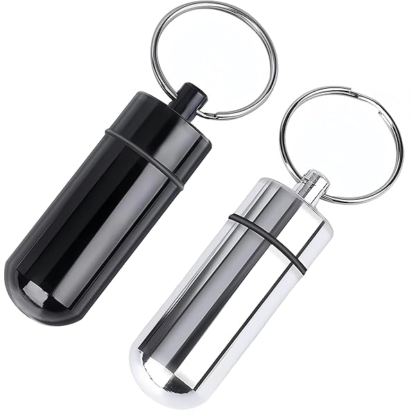 Amazon.co.jp: LIKENNY ピルケース 薬ケース アルミニウム合金製 2個